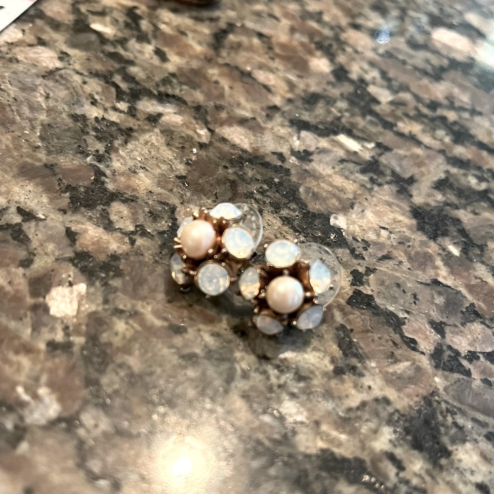 Pearl & Opal Earrings